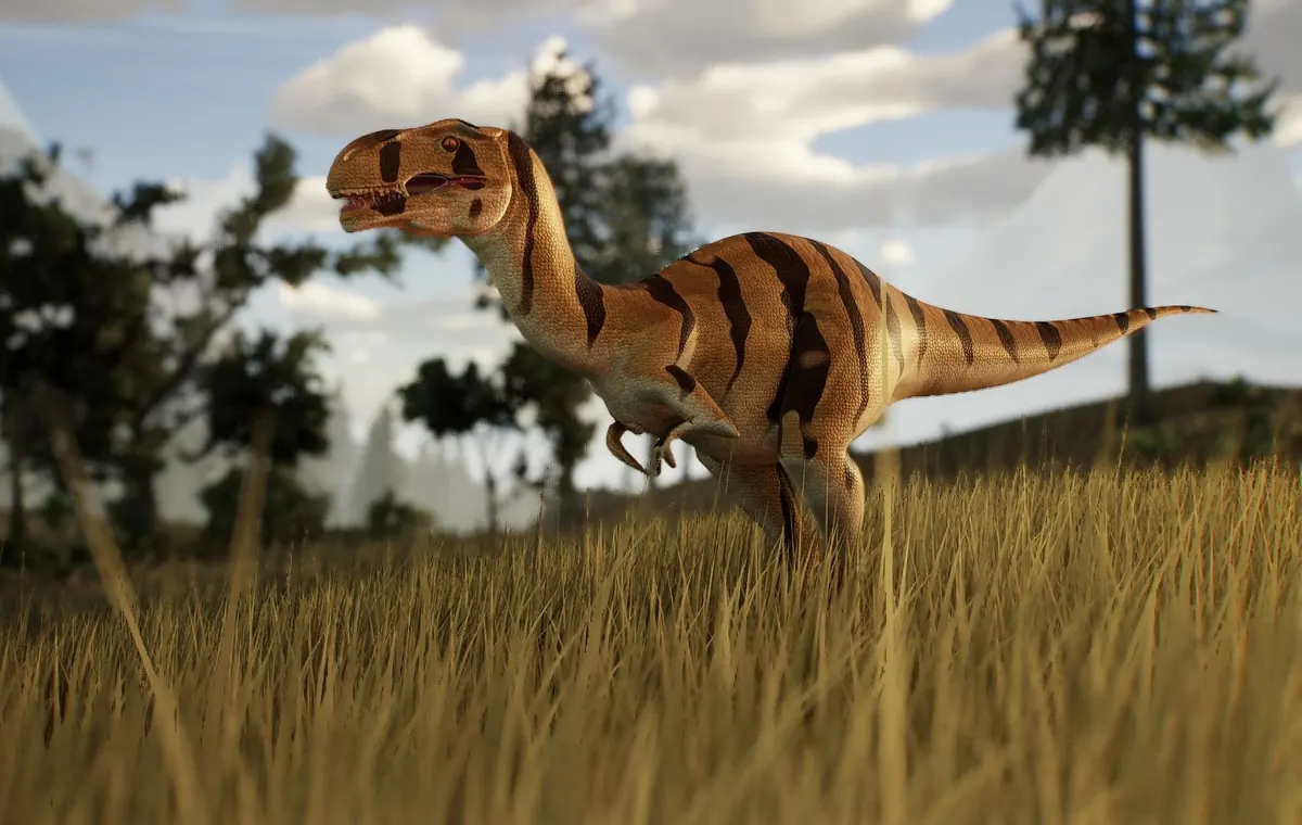 Render del juego: Utahraptor